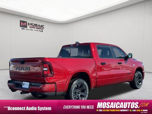 Molten Red Pearlcoat 2026 RAM 1500 Big Horn/Lone Star