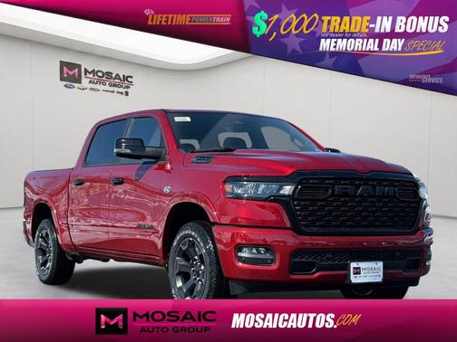 Molten Red Pearlcoat 2026 RAM 1500 Big Horn/Lone Star