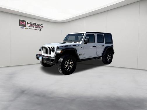 Bright White Clearcoat 2023 Jeep Wrangler Rubicon