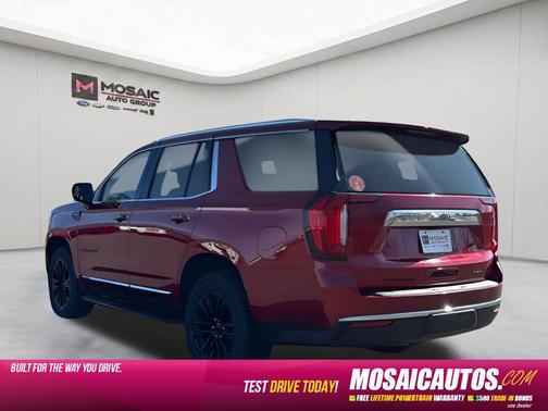 Volcanic Red Tintcoat 2024 GMC Yukon SLT