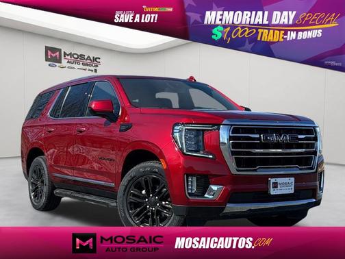 Volcanic Red Tintcoat 2024 GMC Yukon SLT