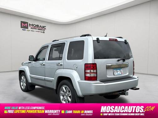 Bright Silver Metallic Clearcoat 2012 Jeep Liberty Limited
