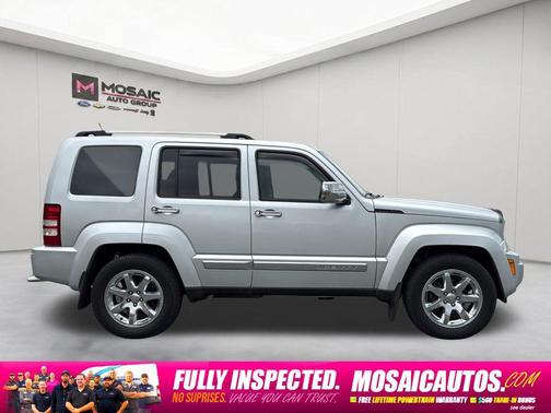 Bright Silver Metallic Clearcoat 2012 Jeep Liberty Limited