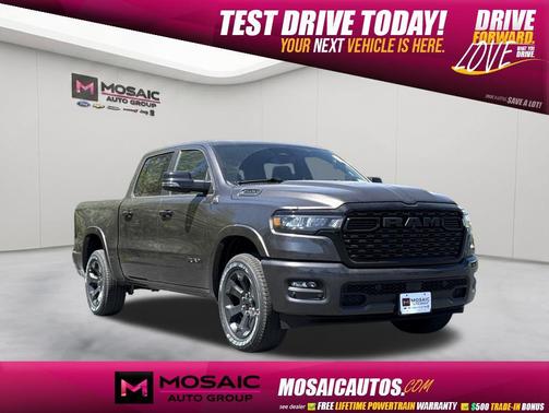 Granite Crystal Metallic Clearcoat 2026 RAM 1500 Big Horn/Lone Star