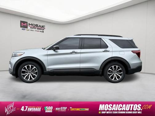 Iconic Silver Metallic 2020 Ford Explorer ST