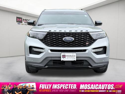 Iconic Silver Metallic 2020 Ford Explorer ST