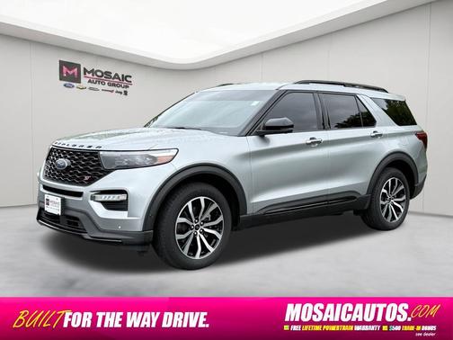 Iconic Silver Metallic 2020 Ford Explorer ST