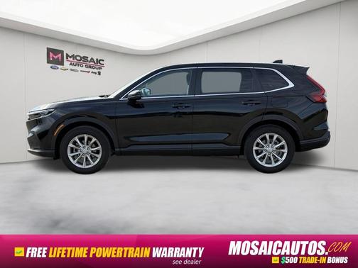 Black 2025 Honda CR-V EX AWD