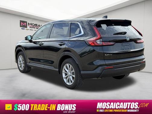 Black 2025 Honda CR-V EX AWD