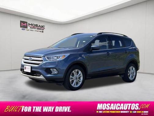 Blue 2018 Ford Escape SEL