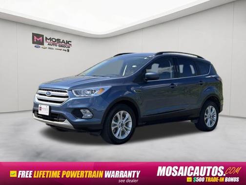 Blue 2018 Ford Escape SEL