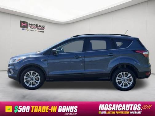 Blue 2018 Ford Escape SEL