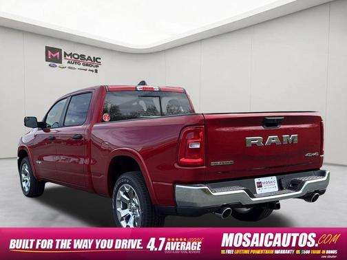Molten Red Pearlcoat 2026 RAM 1500 Big Horn/Lone Star