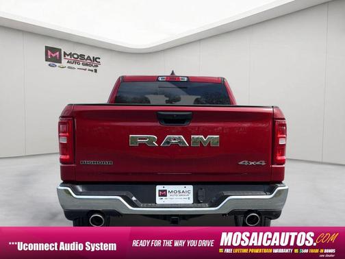 Molten Red Pearlcoat 2026 RAM 1500 Big Horn/Lone Star