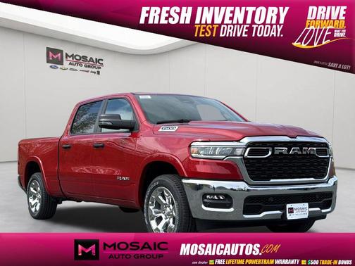 Molten Red Pearlcoat 2026 RAM 1500 Big Horn/Lone Star