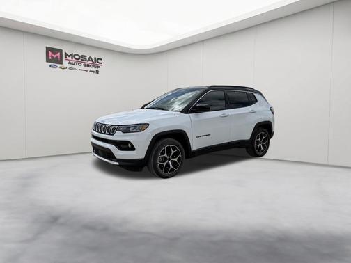 Bright White Clearcoat 2025 Jeep Compass Limited