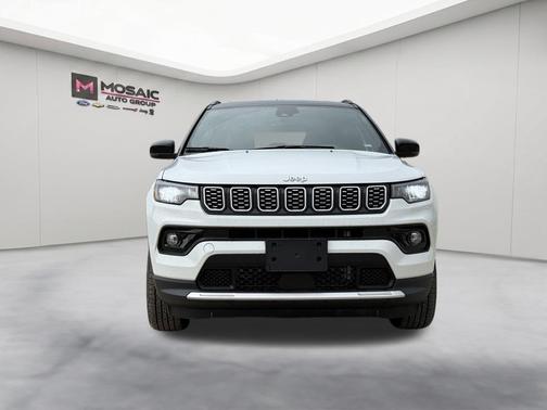 Bright White Clearcoat 2025 Jeep Compass Limited