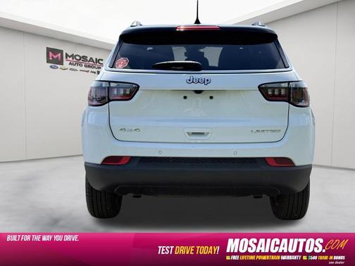 Bright White Clearcoat 2025 Jeep Compass Limited