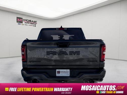 Granite Crystal Metallic Clearcoat 2026 RAM 1500 Big Horn/Lone Star
