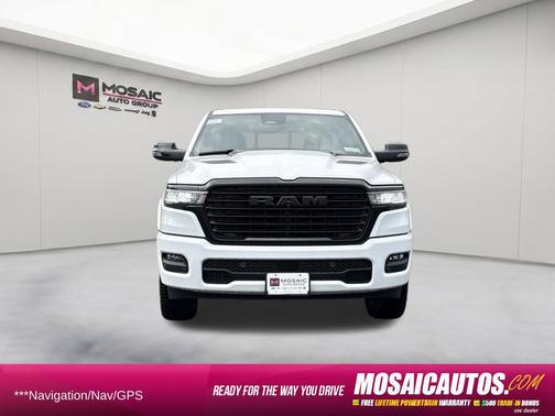 Bright White Clearcoat 2027 RAM 1500 Laramie
