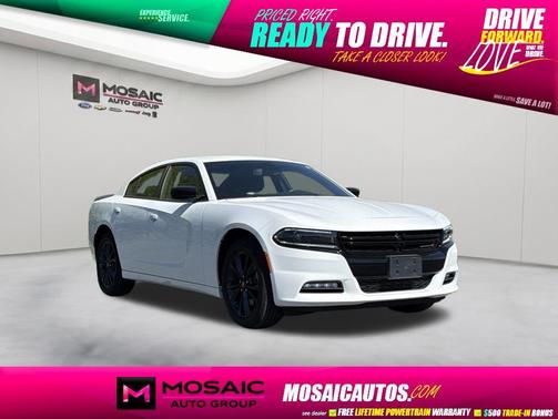 White Knuckle Clearcoat 2023 Dodge Charger SXT