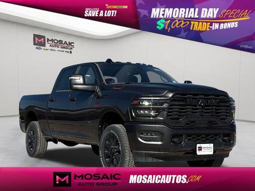 Granite Crystal Metallic Clearcoat 2026 RAM 3500 Big Horn Crew Cab 4x4 6'4' Box