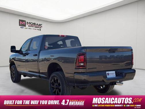 Granite Crystal Metallic Clearcoat 2026 RAM 3500 Big Horn Crew Cab 4x4 6'4' Box