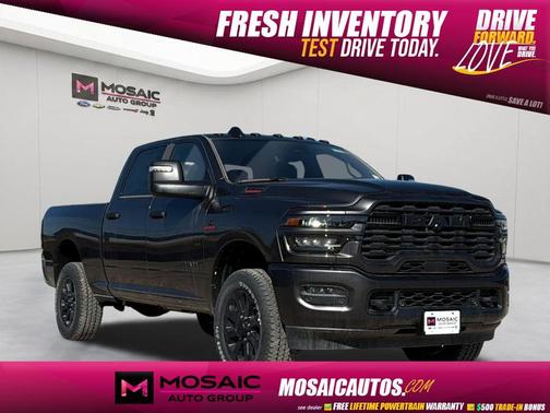 Granite Crystal Metallic Clearcoat 2026 RAM 3500 Big Horn Crew Cab 4x4 6'4' Box
