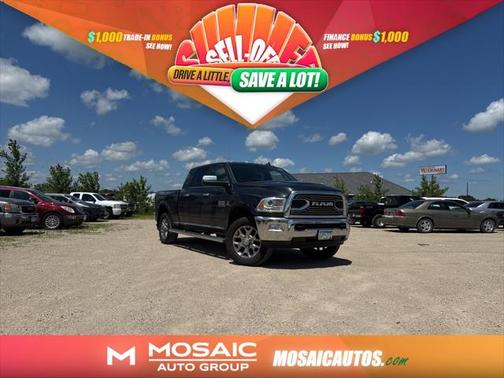 2017 RAM 2500 Limited Mega Cab 4x4 6'4' Box
