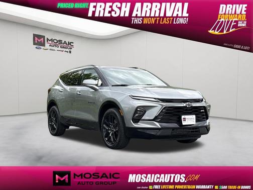 Sterling Gray Metallic 2026 Chevrolet Blazer RS