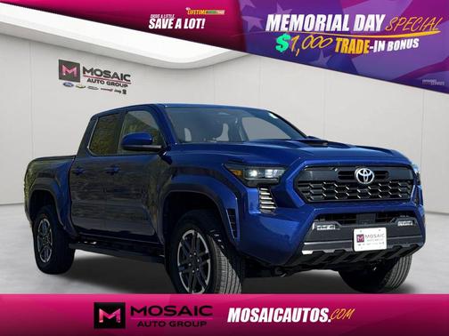 Blue Crush Metallic 2024 Toyota Tacoma TRD Sport