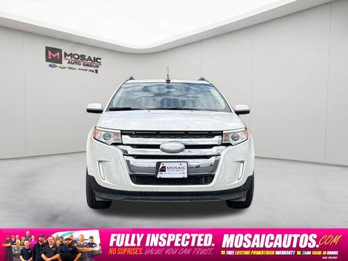 White Platinum Clearcoat Metallic 2012 Ford Edge Limited