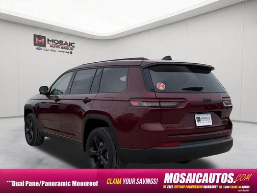 Velvet Red Pearlcoat 2025 Jeep Grand Cherokee L Limited