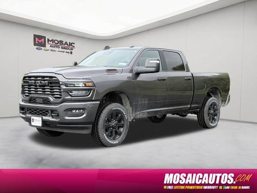Granite Crystal Metallic Clearcoat 2026 RAM 2500 Big Horn Crew Cab 4x4 6'4' Box