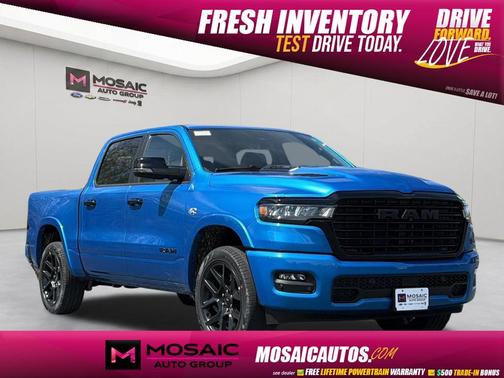 Hydro Blue Pearlcoat 2026 RAM 1500 Laramie