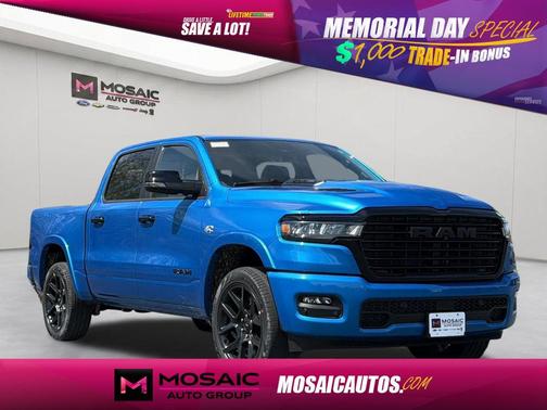 Hydro Blue Pearlcoat 2026 RAM 1500 Laramie
