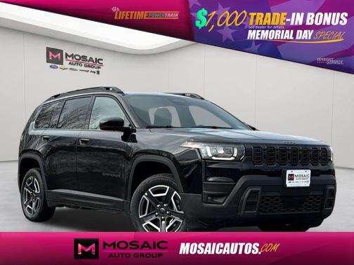 Diamond Black Crystal Pearlcoat 2026 Jeep Cherokee Limited
