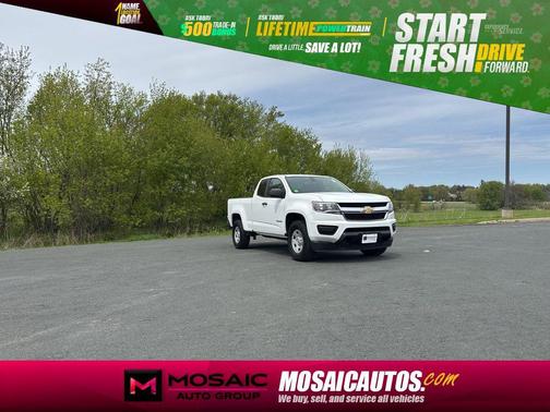 Summit White 2015 Chevrolet Colorado WT