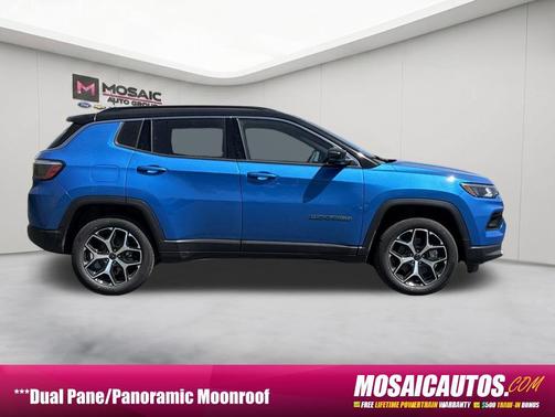 Hydro Blue Pearlcoat 2026 Jeep Compass Limited