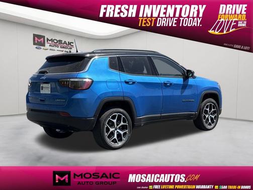 Hydro Blue Pearlcoat 2026 Jeep Compass Limited