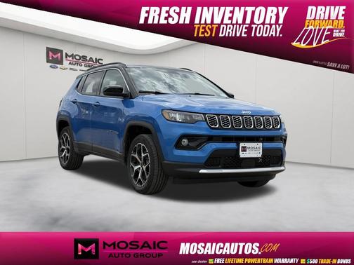 Hydro Blue Pearlcoat 2026 Jeep Compass Limited