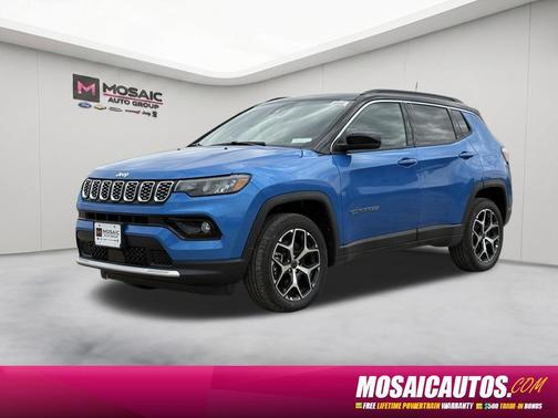 Hydro Blue Pearlcoat 2026 Jeep Compass Limited