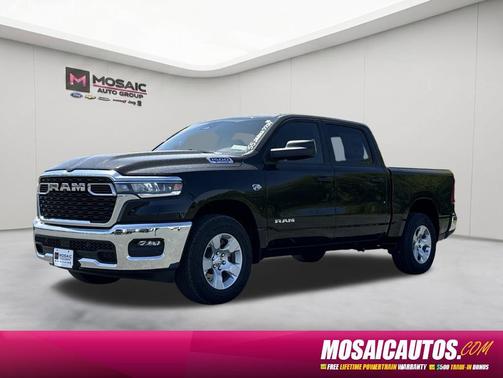 Diamond Black Crystal Pearlcoat 2026 RAM 1500 Big Horn/Lone Star