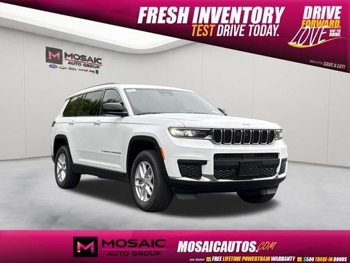 Bright White Clearcoat 2026 Jeep Grand Cherokee L Laredo