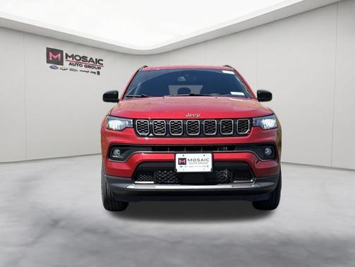 Red Hot Pearlcoat 2026 Jeep Compass Latitude