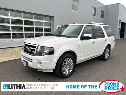 White Platinum Tri-Coat Metallic 2013 Ford Expedition Limited
