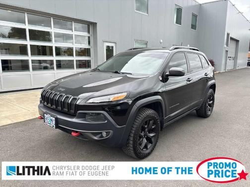 Diamond Black 2018 Jeep Cherokee Trailhawk