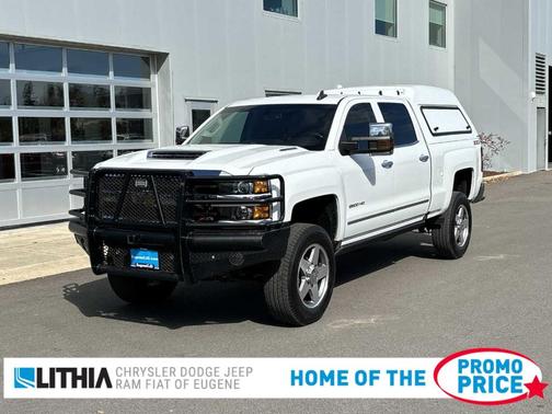 Summit White 2019 Chevrolet Silverado 2500 LTZ