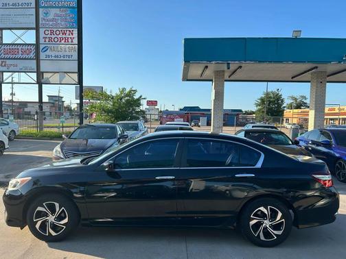 Black 2017 Honda Accord LX