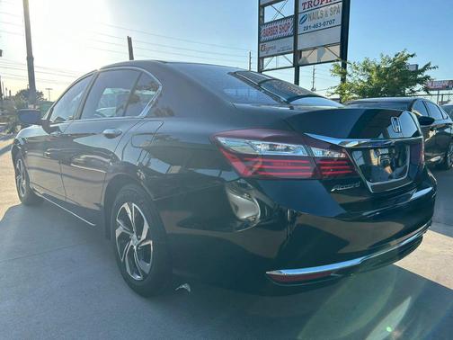 Black 2017 Honda Accord LX